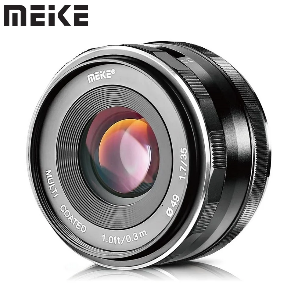 Meike 35mm F1.7 APS-C Large Aperture Manual Prime Lens for Fujifilm X Mount X-T5 X-H2 X-T50 X-M5 X-T30 II X-Pro3 X-S20 X-E4 X-T1
Meike 35mm F1.7 APS-C Large Aperture Manual Prime Lens for Fujifilm X Mount X-T5 X-H2 X-T50 X-M5 X-T30 II X-Pro3 X-S20 X-E4 X-T1
