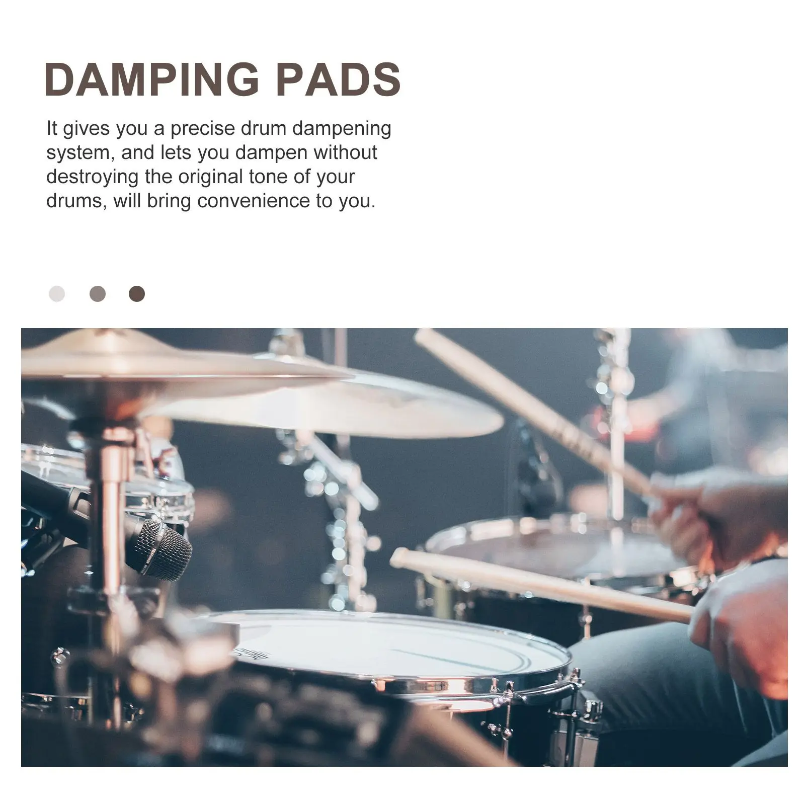 Silent Drum Practice Pad Silence Sound Dampening Mute Replacement Drumming Accessories
Silent Drum Practice Pad Silence Sound Dampening Mute Replacement Drumming Accessories