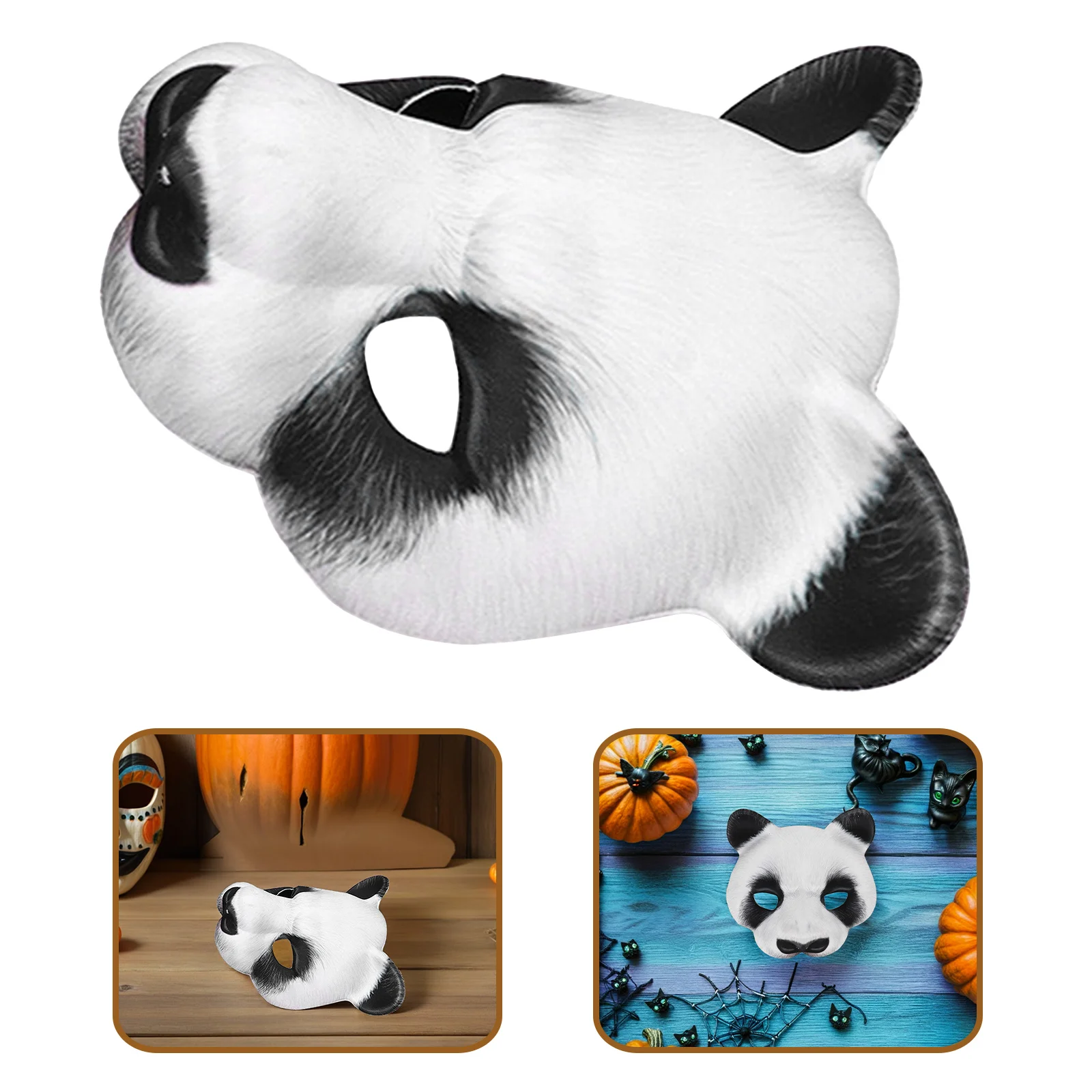 Halloween Panda Mask Cosplay Animal Face Cover for Party Masquerade Festival Wearable Prop Accessory for Adults Women Men
Halloween Panda Mask Cosplay Animal Face Cover for Party Masquerade Festival Wearable Prop Accessory for Adults Women Men