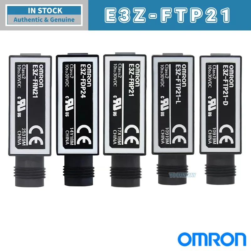 OMRON E3Z Series Photoelectric Sensor Switch Authentic Original - E3Z-FDP24 E3Z-FRN21 E3Z-FRP21 E3Z-FTP21
OMRON E3Z Series Photoelectric Sensor Switch Authentic Original - E3Z-FDP24 E3Z-FRN21 E3Z-FRP21 E3Z-FTP21