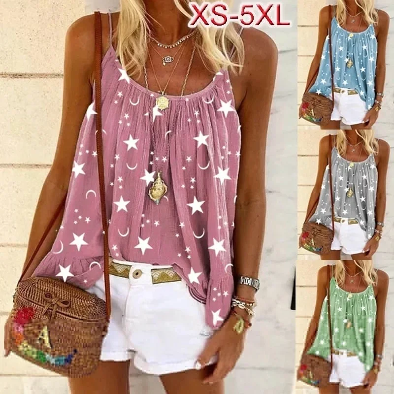 2022 Fashion Women Loose Beach Blouses Sleeveless Bohemia Printed Cotton Beach T Shirt Summer Casual Tank Tops
2022 Fashion Women Loose Beach Blouses Sleeveless Bohemia Printed Cotton Beach T Shirt Summer Casual Tank Tops