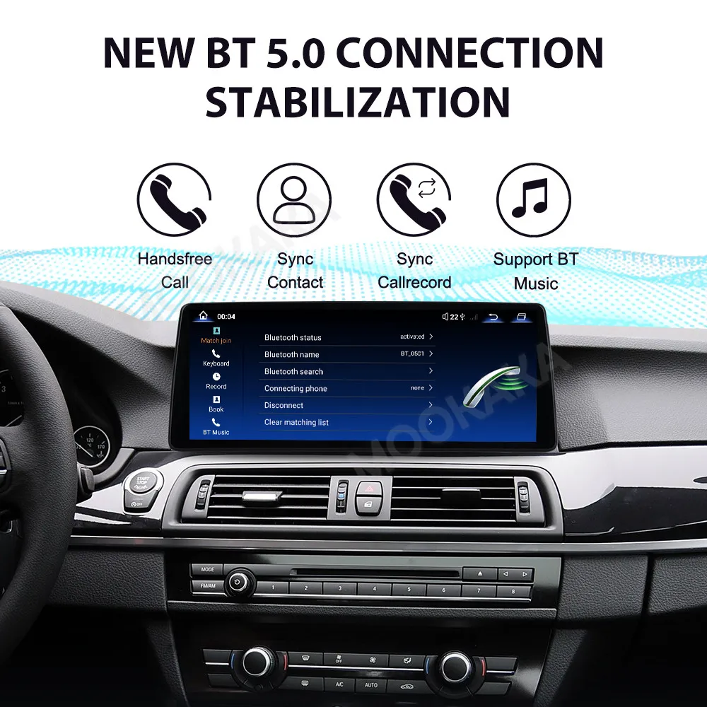 12.9 Inch For BMW 5 Series F10 F11 GT 2011 - 2016 Car Radio Multimedia Player Autoradio Stereo Wireless Carplay Android Auto
12.9 Inch For BMW 5 Series F10 F11 GT 2011 - 2016 Car Radio Multimedia Player Autoradio Stereo Wireless Carplay Android Auto