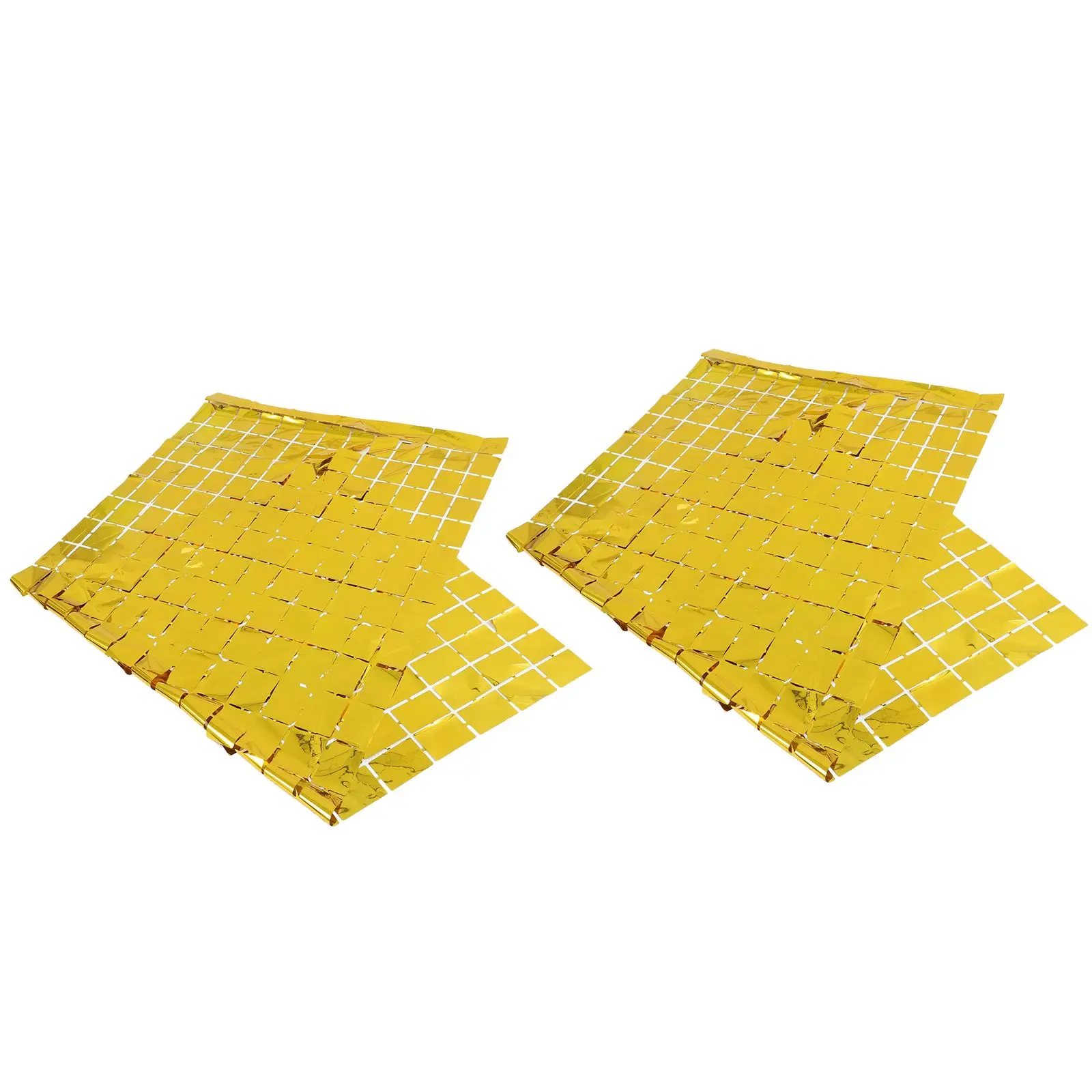 2 Pcs Golden Square Foil Fringe Curtains Door Decoration Party Background Photo Supplies Tinsel Backdrops
2 Pcs Golden Square Foil Fringe Curtains Door Decoration Party Background Photo Supplies Tinsel Backdrops