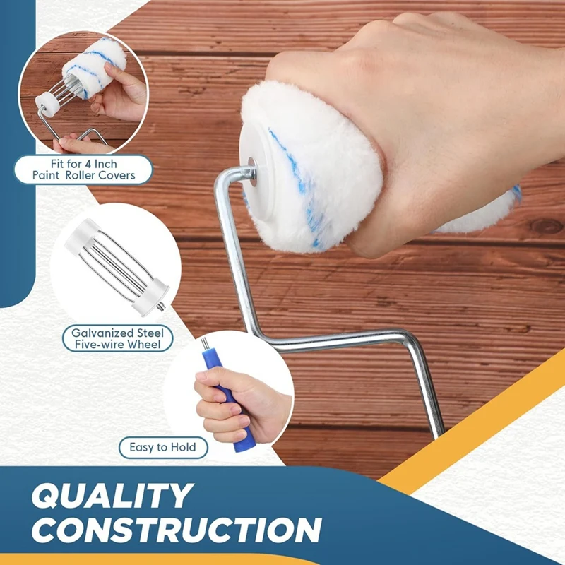 Paint Roller Frame 12pcs Paint Roller Frame for Home Wall Ceiling Small Area Edges and Corners, Blue
Paint Roller Frame 12pcs Paint Roller Frame for Home Wall Ceiling Small Area Edges and Corners, Blue