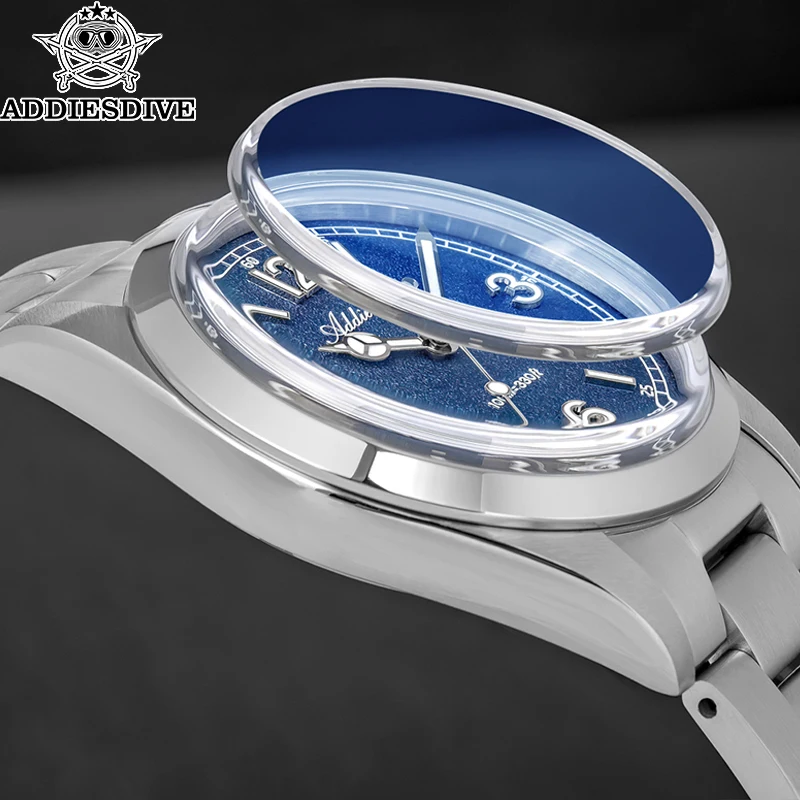 ADDIESDIVE New VH31 Quartz Watches Bubble Glass Retro Elegant WristWatch BGW9/C3 Luminous Waterproof 10Bar Men's Watch AD2518
ADDIESDIVE New VH31 Quartz Watches Bubble Glass Retro Elegant WristWatch BGW9/C3 Luminous Waterproof 10Bar Men's Watch AD2518