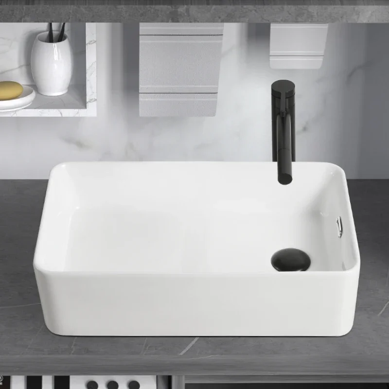 Washbasin Bathroom Household Wash Home Balcony Side Drain Laundry Basin Art Basin Wash Basin
Washbasin Bathroom Household Wash Home Balcony Side Drain Laundry Basin Art Basin Wash Basin