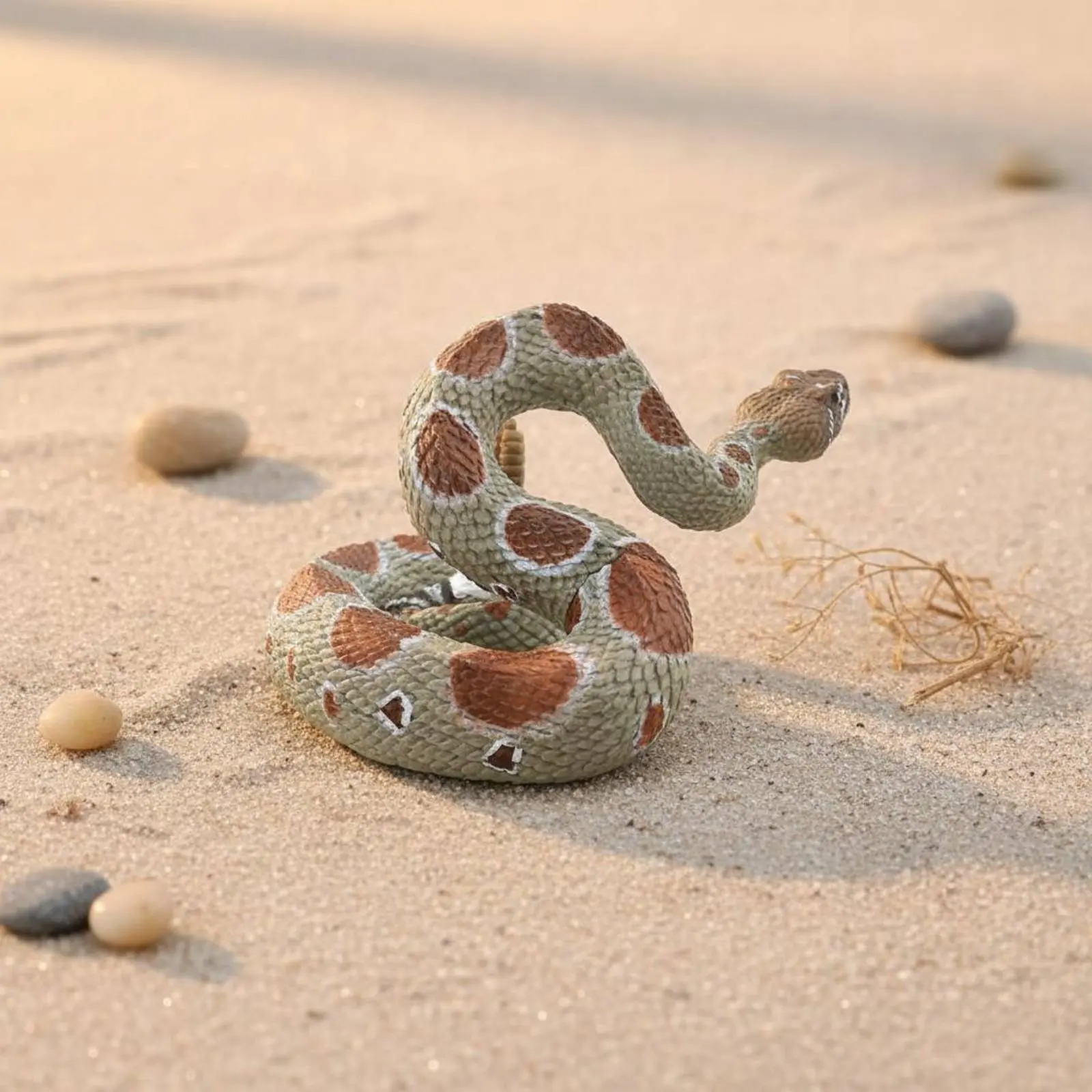 Rattlesnake Figurine Realistic Rattlesnake Figure Snake Toy Model Collectible Snake Toy Sturdy for Children
Rattlesnake Figurine Realistic Rattlesnake Figure Snake Toy Model Collectible Snake Toy Sturdy for Children