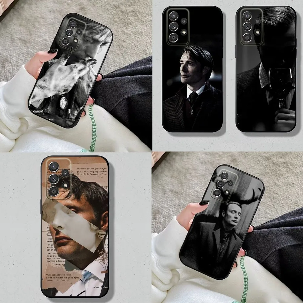 TV H-Hannibal Phone Case For Samsung S24,S23,S22,S21,S20,S10,S10E,S9 Plus FE Note 20 Plus Soft Black Cover Shell
TV H-Hannibal Phone Case For Samsung S24,S23,S22,S21,S20,S10,S10E,S9 Plus FE Note 20 Plus Soft Black Cover Shell