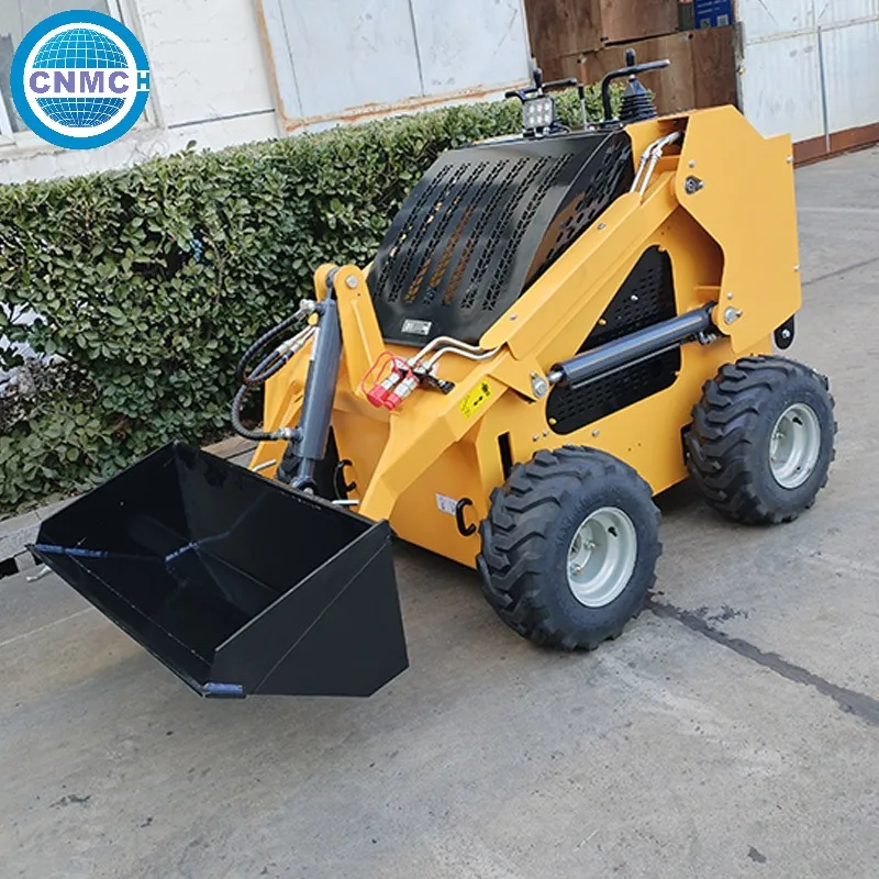CNM-S480 Mini Loader Skid Steer Loader Compact Stand-on Small wheel Loader Skid Steer CE EPA Euro 5 Engine Farm Garden Use
CNM-S480 Mini Loader Skid Steer Loader Compact Stand-on Small wheel Loader Skid Steer CE EPA Euro 5 Engine Farm Garden Use