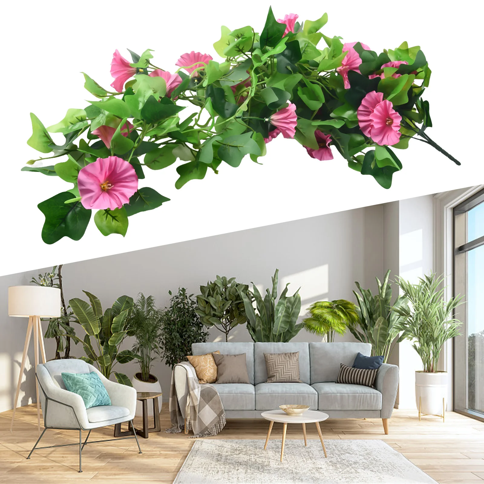 1pcs Artificial Hanging Vine Fake Garden Hanging Wedding Winter Jasmine 100cm Silk Flowers Indoor Decoration
1pcs Artificial Hanging Vine Fake Garden Hanging Wedding Winter Jasmine 100cm Silk Flowers Indoor Decoration