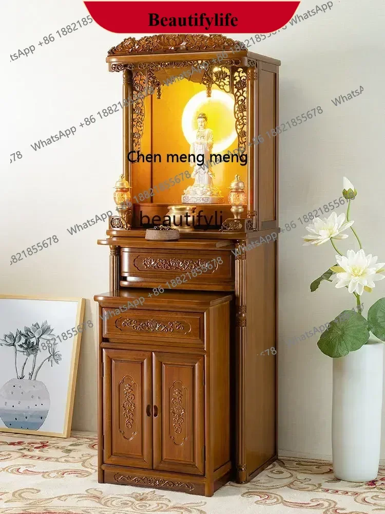 z183 Economical Household Solid Wood Chinese God of Wealth Buddha Shrine Clothes Closet Shrine Buddha Cabinet Guanyin Altar
z183 Economical Household Solid Wood Chinese God of Wealth Buddha Shrine Clothes Closet Shrine Buddha Cabinet Guanyin Altar