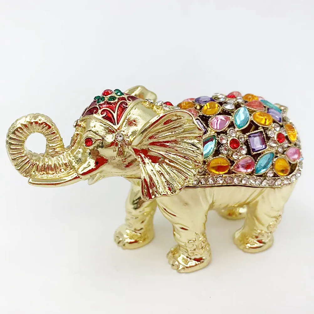 Jewelry Trinket Box Elephant Decor Alloy Enameled Storage Case For Ring Ear Stud Small Accessories Organizer Dresser
Jewelry Trinket Box Elephant Decor Alloy Enameled Storage Case For Ring Ear Stud Small Accessories Organizer Dresser
