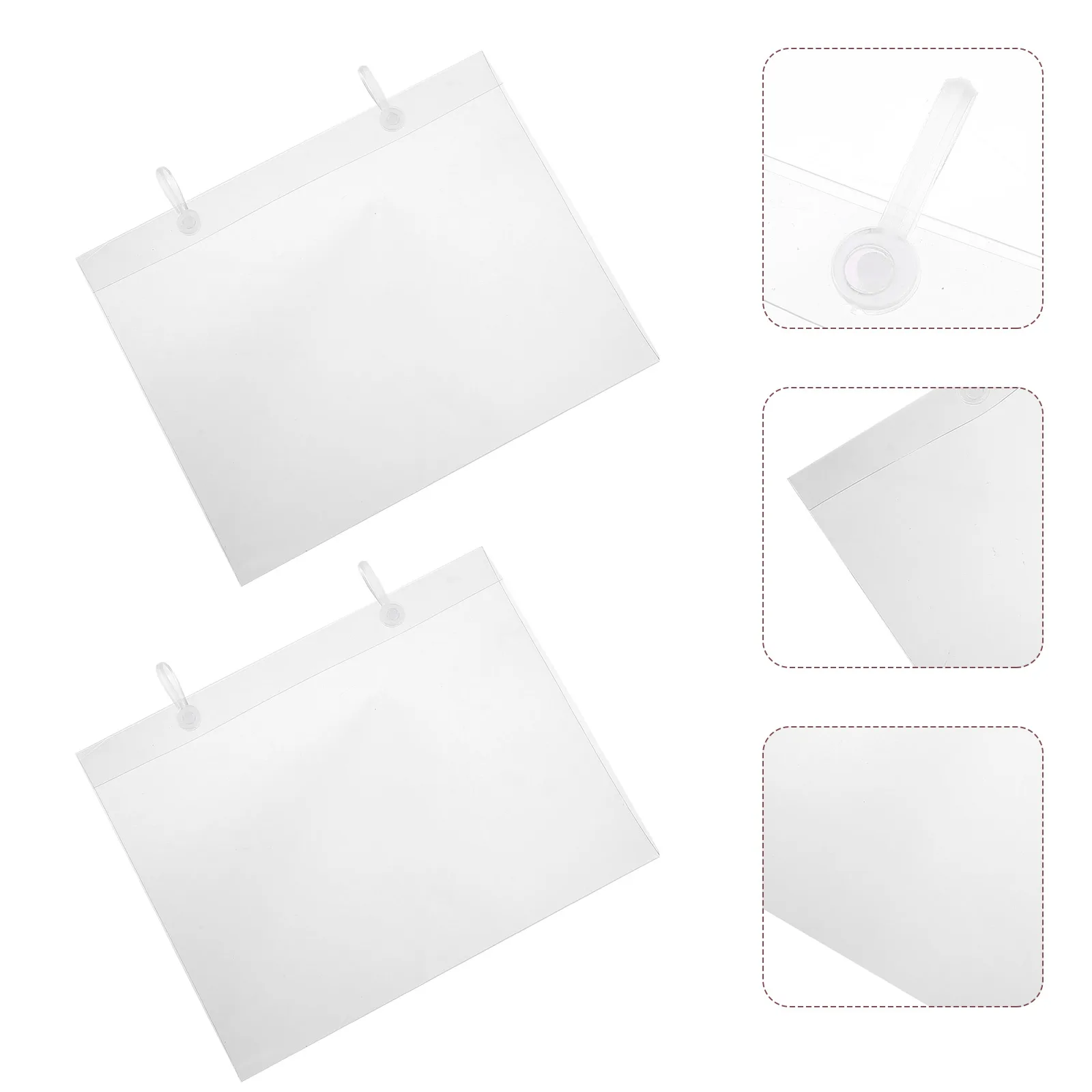 5pcs Plastic Price Tag Covers Handwritten Label Covers Space-Saving Commodity Tag Envelope Hanging Accessories Folder
5pcs Plastic Price Tag Covers Handwritten Label Covers Space-Saving Commodity Tag Envelope Hanging Accessories Folder