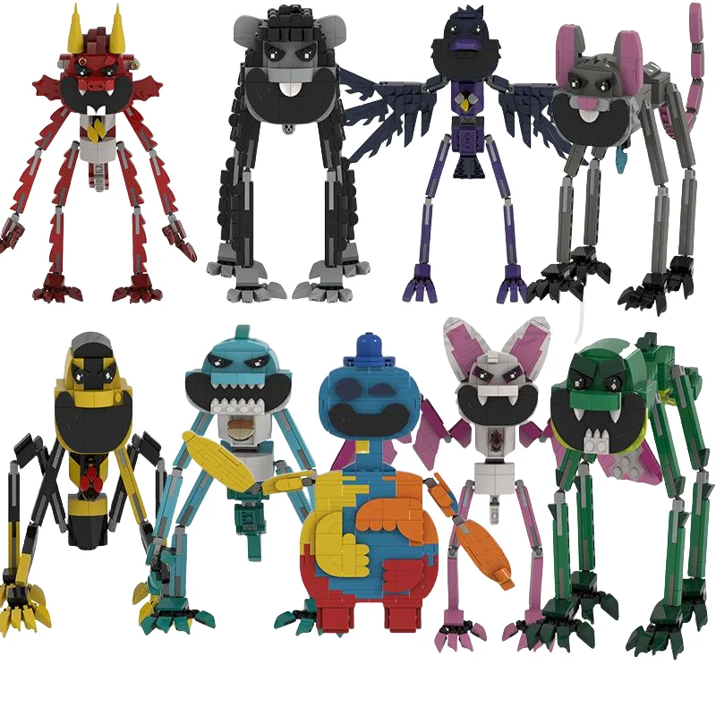 2025 Hot Smiling Critters Action Figure Building Blocks Set Horror Game Poppi Construction Toy For Kids Birthday Gift Easter
2025 Hot Smiling Critters Action Figure Building Blocks Set Horror Game Poppi Construction Toy For Kids Birthday Gift Easter