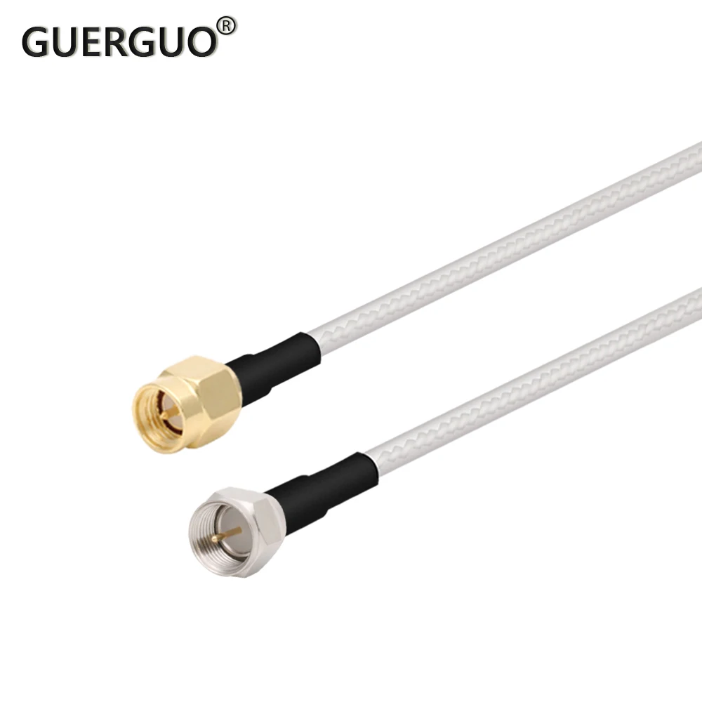 F to SMA Cable F Male to SMA Male Plug RG316 Cable 50 Ohm SMA to F Pigtail RF Coaxial Cable Assembly Extension Cord Jumper
F to SMA Cable F Male to SMA Male Plug RG316 Cable 50 Ohm SMA to F Pigtail RF Coaxial Cable Assembly Extension Cord Jumper