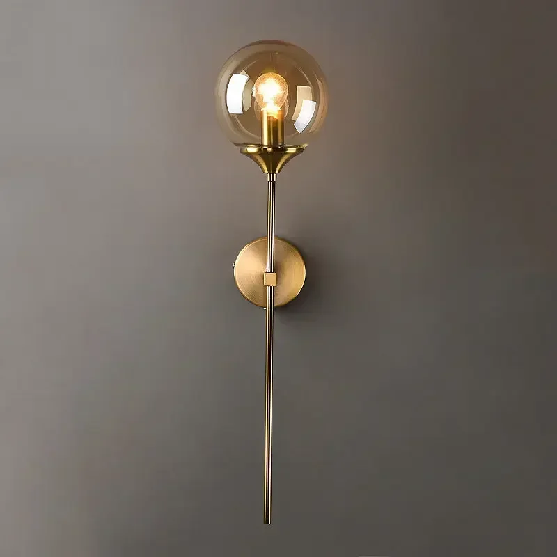 Scandinavia Glass Ball Wall Sconce Light Wall Mounted Lamp for Bedroom Living Room
Scandinavia Glass Ball Wall Sconce Light Wall Mounted Lamp for Bedroom Living Room