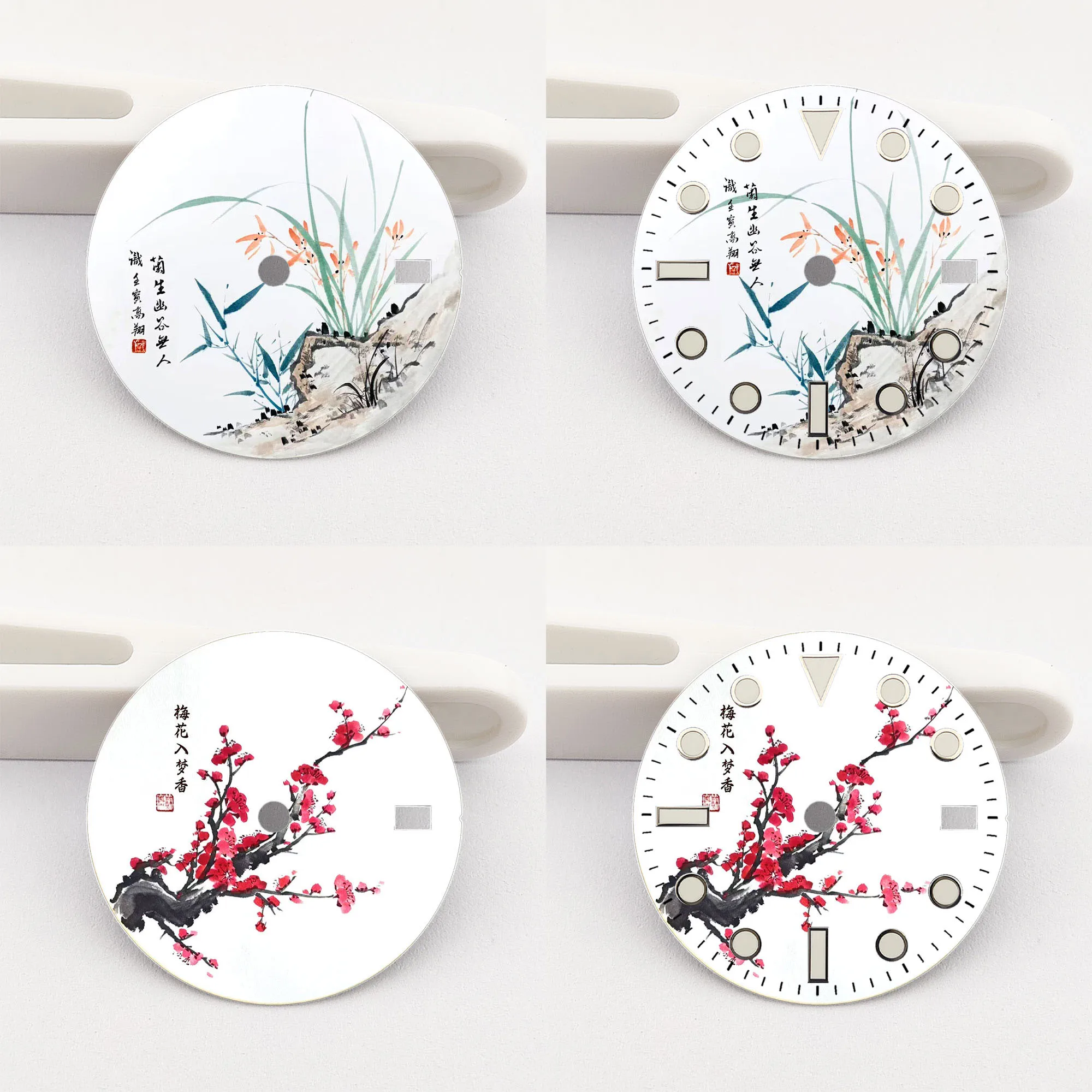 Циферблат часов NH35, креативный циферблат с 3D цветным принтом, светящийся циферблат 28,5 мм, циферблат NH35, подходит для механизмов NH34, детали мужских часов
Циферблат часов NH35, креативный циферблат с 3D цветным принтом, светящийся циферблат 28,5 мм, циферблат NH35, подходит для механизмов NH34, детали мужских часов