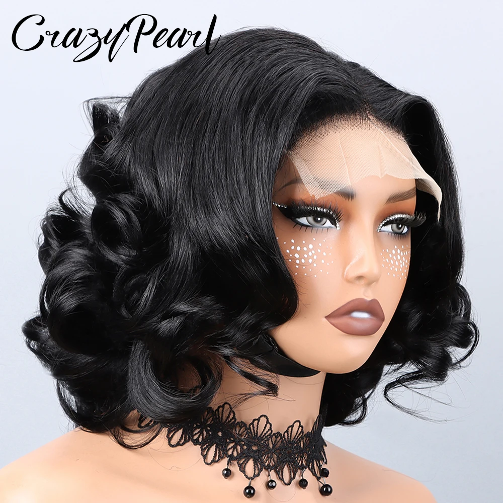 High Density 5X5 Lace Closure Wig Short Bob Wave Human Hair Wigs for Women Natural Hairline Pre Plucked Hairline Ready to Wear
High Density 5X5 Lace Closure Wig Short Bob Wave Human Hair Wigs for Women Natural Hairline Pre Plucked Hairline Ready to Wear