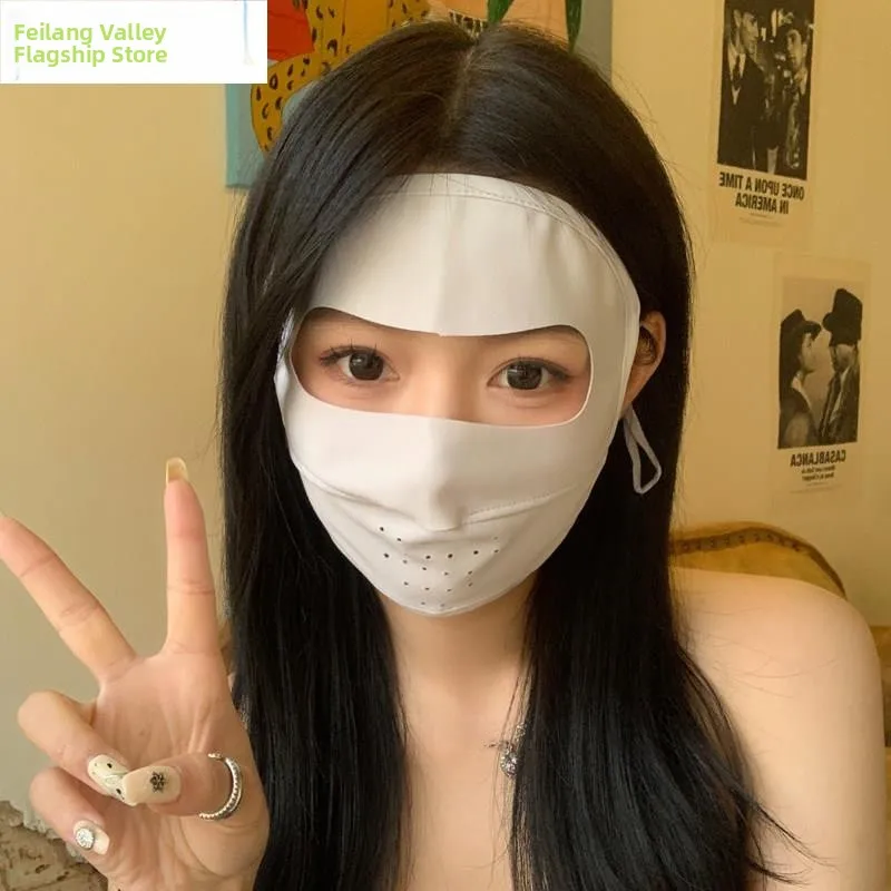 Women's Full Face Bikini Sunscreen Mask Breathable Summer Ice Silk Scarf Driving Sun Protection Neck Mask Cycling Equipment
Women's Full Face Bikini Sunscreen Mask Breathable Summer Ice Silk Scarf Driving Sun Protection Neck Mask Cycling Equipment