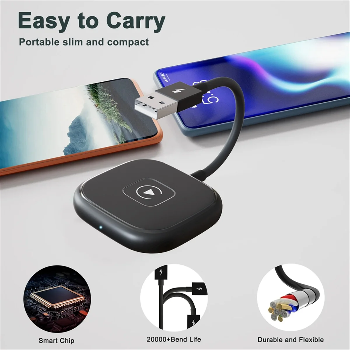 T61c_Carplay Wired to Wireless Smart Box Auto Adapter Android AI Box Carplay Dongle Plug Wireless Auto Adapter
T61c_Carplay Wired to Wireless Smart Box Auto Adapter Android AI Box Carplay Dongle Plug Wireless Auto Adapter