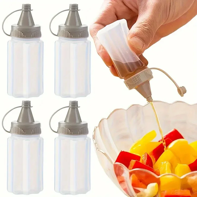 4/8pcs Mini Sauce Squeeze Bottles Plastic Portable Liquid Condiment Bottles Honey Oil Salad Dressing Jar for Kitchen School Use
4/8pcs Mini Sauce Squeeze Bottles Plastic Portable Liquid Condiment Bottles Honey Oil Salad Dressing Jar for Kitchen School Use