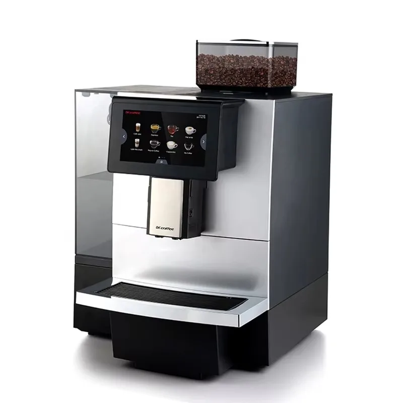 F11 Silver Automatic Espresso Coffee Machine With Grinder For Office Commercial Use
F11 Silver Automatic Espresso Coffee Machine With Grinder For Office Commercial Use