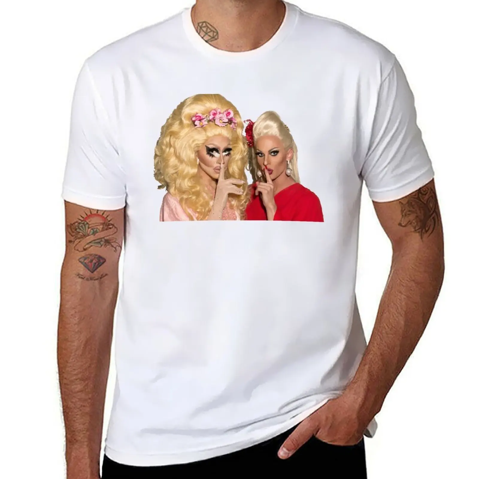 Trixie Shh and Katya - T-Shirt Athletic Quick Dry T-Shirt for Men
Trixie Shh and Katya - T-Shirt Athletic Quick Dry T-Shirt for Men