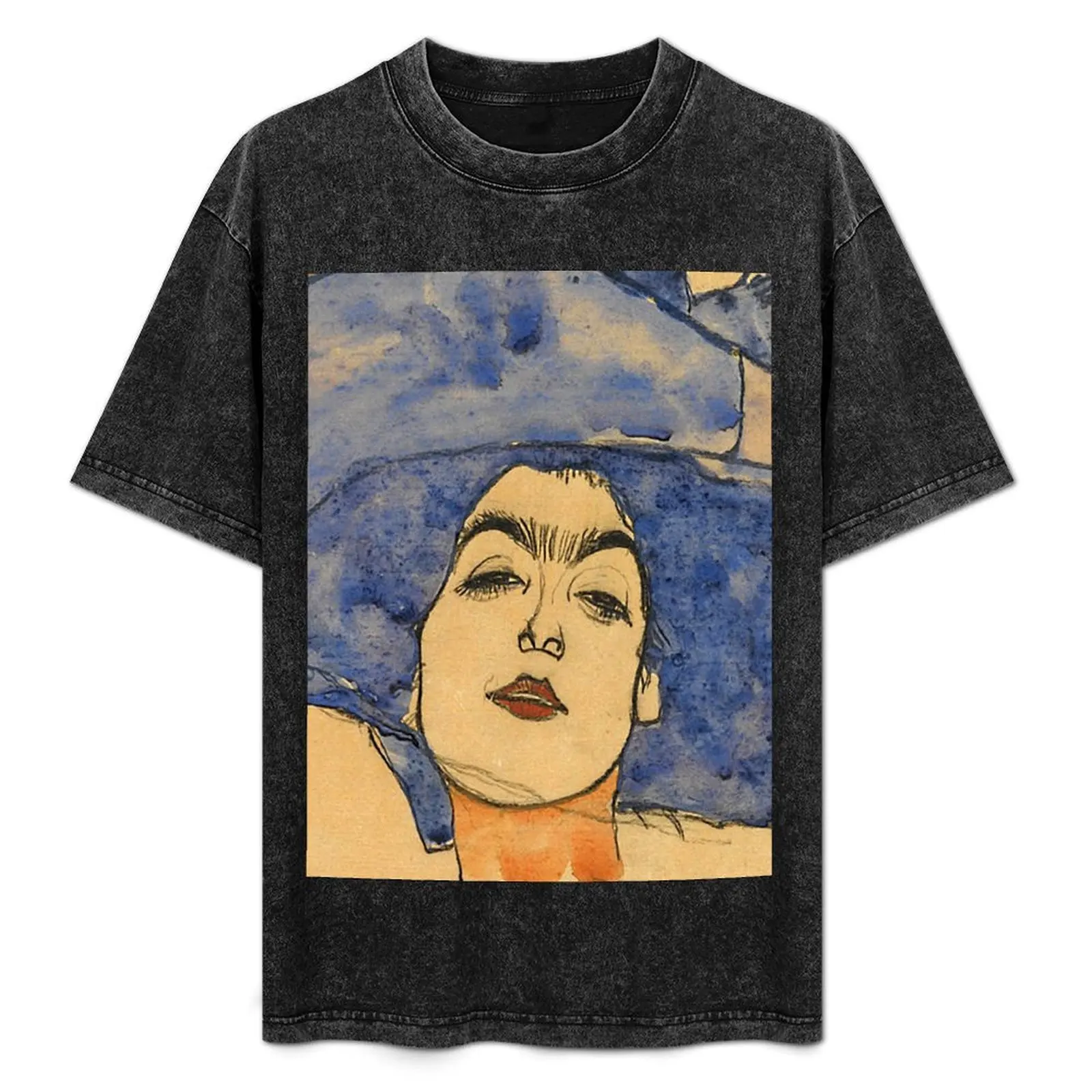 Egon Schiele Portrait of Eva Freund, 1910 T-Shirt summer top summer tops men workout shirt
Egon Schiele Portrait of Eva Freund, 1910 T-Shirt summer top summer tops men workout shirt