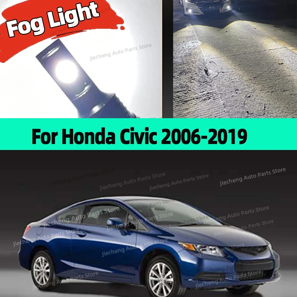 2Pcs Energy Saving Front Fog Lamp LED 25000LM Ultra Bright Plug For Honda Civic 2006-2019 2010 2011 2012 2015 2016 2017 2018
2Pcs Energy Saving Front Fog Lamp LED 25000LM Ultra Bright Plug For Honda Civic 2006-2019 2010 2011 2012 2015 2016 2017 2018