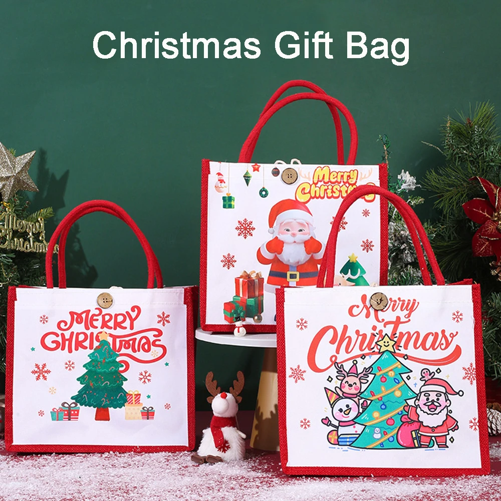Female Shopping Bag Large Capacity Christmas Tote Bag Santa Claus Handbag Eco-Friendly Christmas Gift Holder For Shopping Bag
Female Shopping Bag Large Capacity Christmas Tote Bag Santa Claus Handbag Eco-Friendly Christmas Gift Holder For Shopping Bag