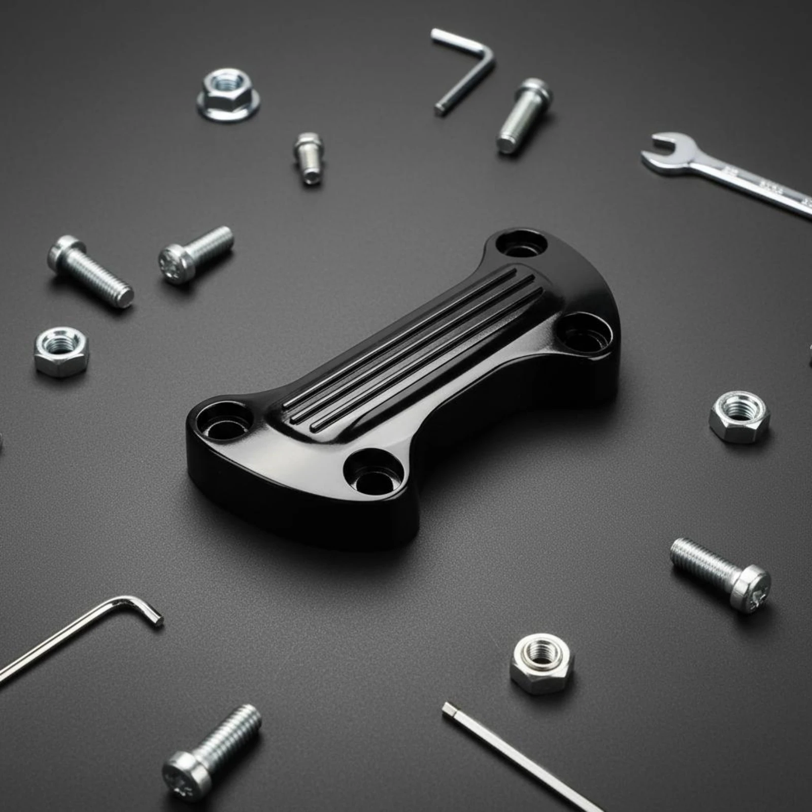 Motorcycle Handlebar Riser Cover 4 Mounting Holes Handlebar Top Clamp Cover Anodized Easy to Install
Motorcycle Handlebar Riser Cover 4 Mounting Holes Handlebar Top Clamp Cover Anodized Easy to Install