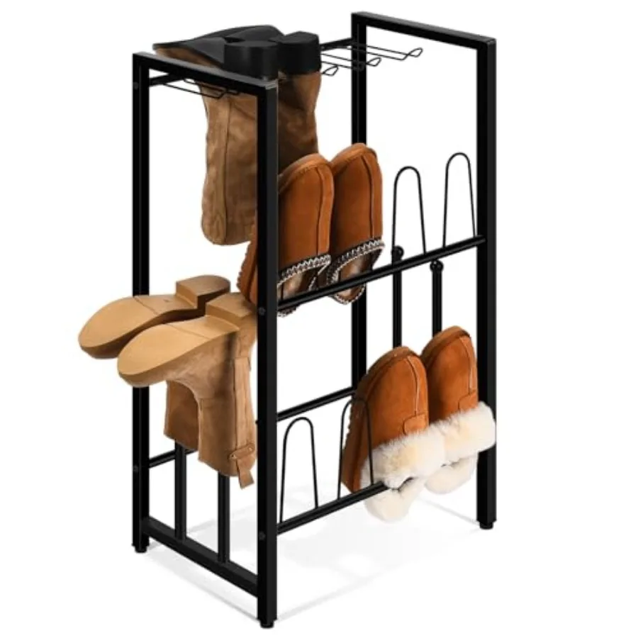Free Standing Shoe Racks Vertical Boot Rack Black Metal Boot Storage Organizer Tall Boots Organizer for Closet Entryway Shoe Ra
Free Standing Shoe Racks Vertical Boot Rack Black Metal Boot Storage Organizer Tall Boots Organizer for Closet Entryway Shoe Ra
