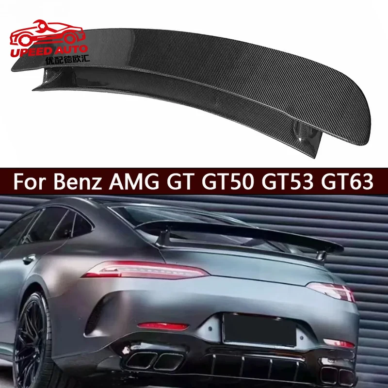 Suitable For Mercedes Benz AMG GT GT50 GT53 GT63 Carbon Fiber Tail fins Rear Trunk Spoiler Guide Wing Diverter Car Accessories
Suitable For Mercedes Benz AMG GT GT50 GT53 GT63 Carbon Fiber Tail fins Rear Trunk Spoiler Guide Wing Diverter Car Accessories