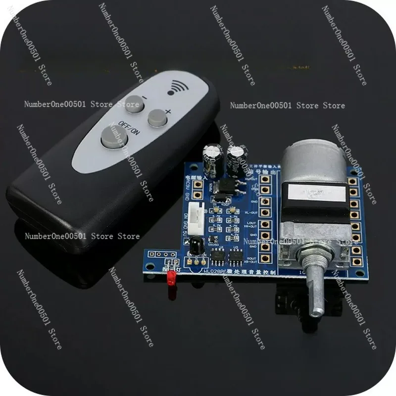 Audio Preamplifier Microcomputer Processing Volume Control Board Remote Volume Sound Adjustment
Audio Preamplifier Microcomputer Processing Volume Control Board Remote Volume Sound Adjustment