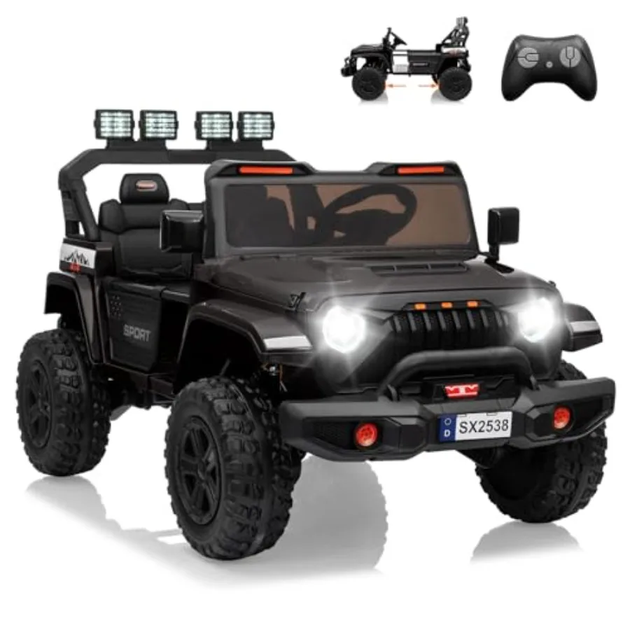 24V Ride On Toys for Big 2 Seater Extend Ride On Car Electric Vehicles with Remote Control Adjustable Car Body Music ASTM CPSIA
24V Ride On Toys for Big 2 Seater Extend Ride On Car Electric Vehicles with Remote Control Adjustable Car Body Music ASTM CPSIA