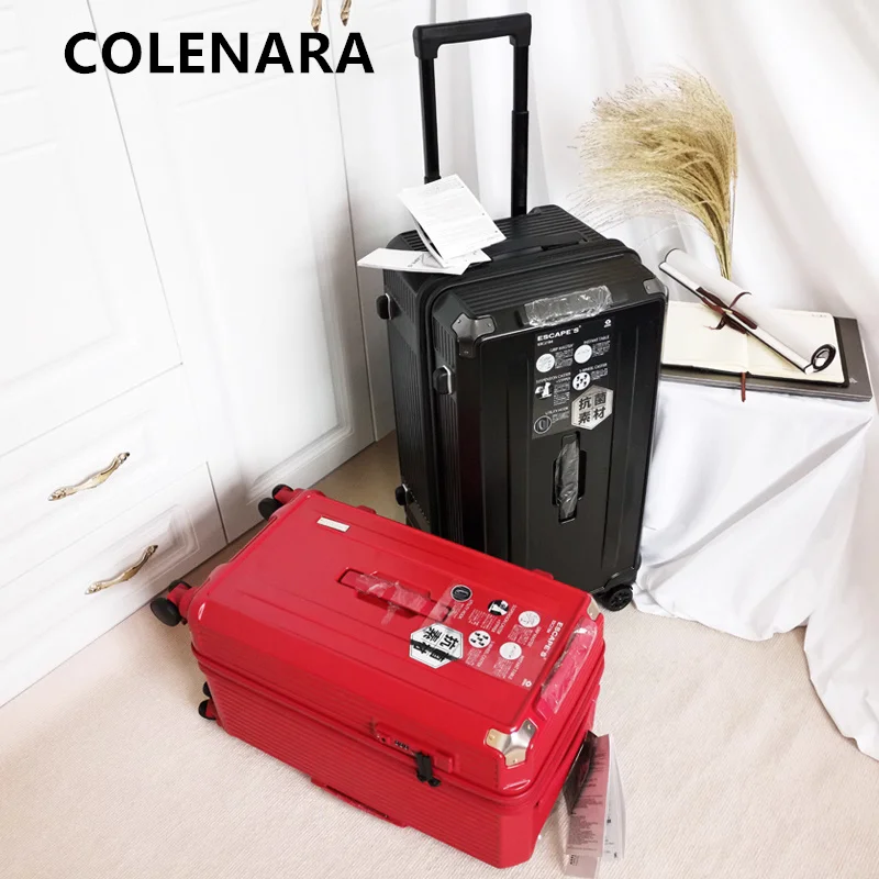 COLENARA ABS + PC Suitcase Large-capacity Trolley Case Women Boarding Box Men's Password Box with Wheels Rolling Suitcase
COLENARA ABS + PC Suitcase Large-capacity Trolley Case Women Boarding Box Men's Password Box with Wheels Rolling Suitcase
