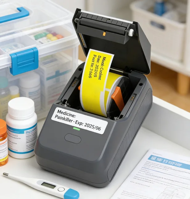 High-Humidity Stable Transmission Label Printer Wireless Commercial Use Price Sticker Printer Machine