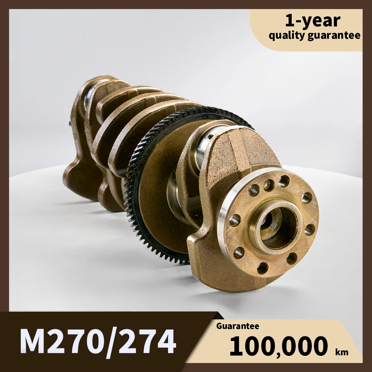 Crankshaft A2740300201 for Mercedes-Benz M270 M274 2.0L 4-Cylinder Engine Engine Parts OEM Replac1 Year Warranty Alloy material 
Crankshaft A2740300201 for Mercedes-Benz M270 M274 2.0L 4-Cylinder Engine Engine Parts OEM Replac1 Year Warranty Alloy material