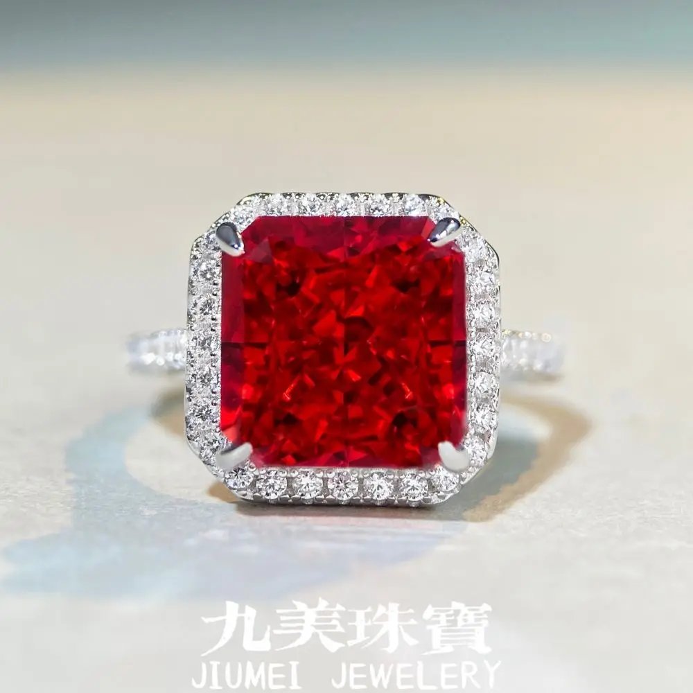 Luxury Platinum Solid Platinum PT950 Women's Ring Diamond New Red Ice Flower Cutting Banquet Sexy High end
Luxury Platinum Solid Platinum PT950 Women's Ring Diamond New Red Ice Flower Cutting Banquet Sexy High end