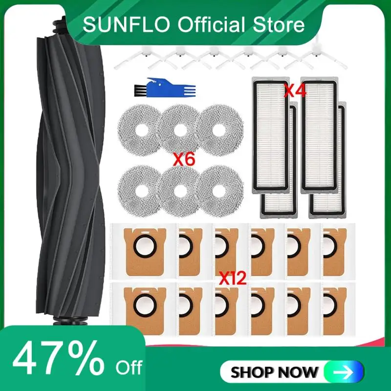 Accessories Kit Fordreame L10s Ultra / L10 Ultra, X20+ Accessories Main Side Brushes Hepa Filters Mop Pads Dust Bags
Accessories Kit Fordreame L10s Ultra / L10 Ultra, X20+ Accessories Main Side Brushes Hepa Filters Mop Pads Dust Bags