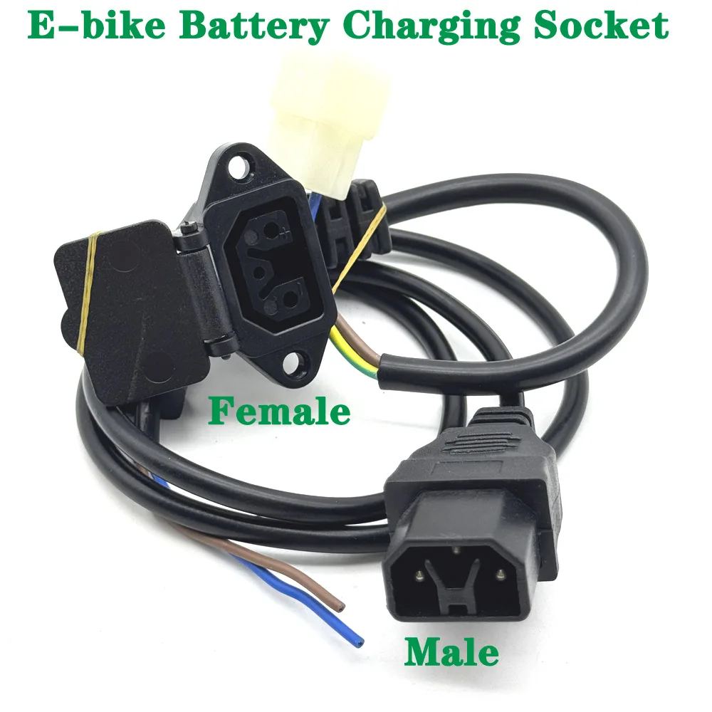 Canon Charge Connector 3pin Male Plug Interface Cable 2Wire Connector Female Socket For electric bicycle Balance Car Bike
Canon Charge Connector 3pin Male Plug Interface Cable 2Wire Connector Female Socket For electric bicycle Balance Car Bike