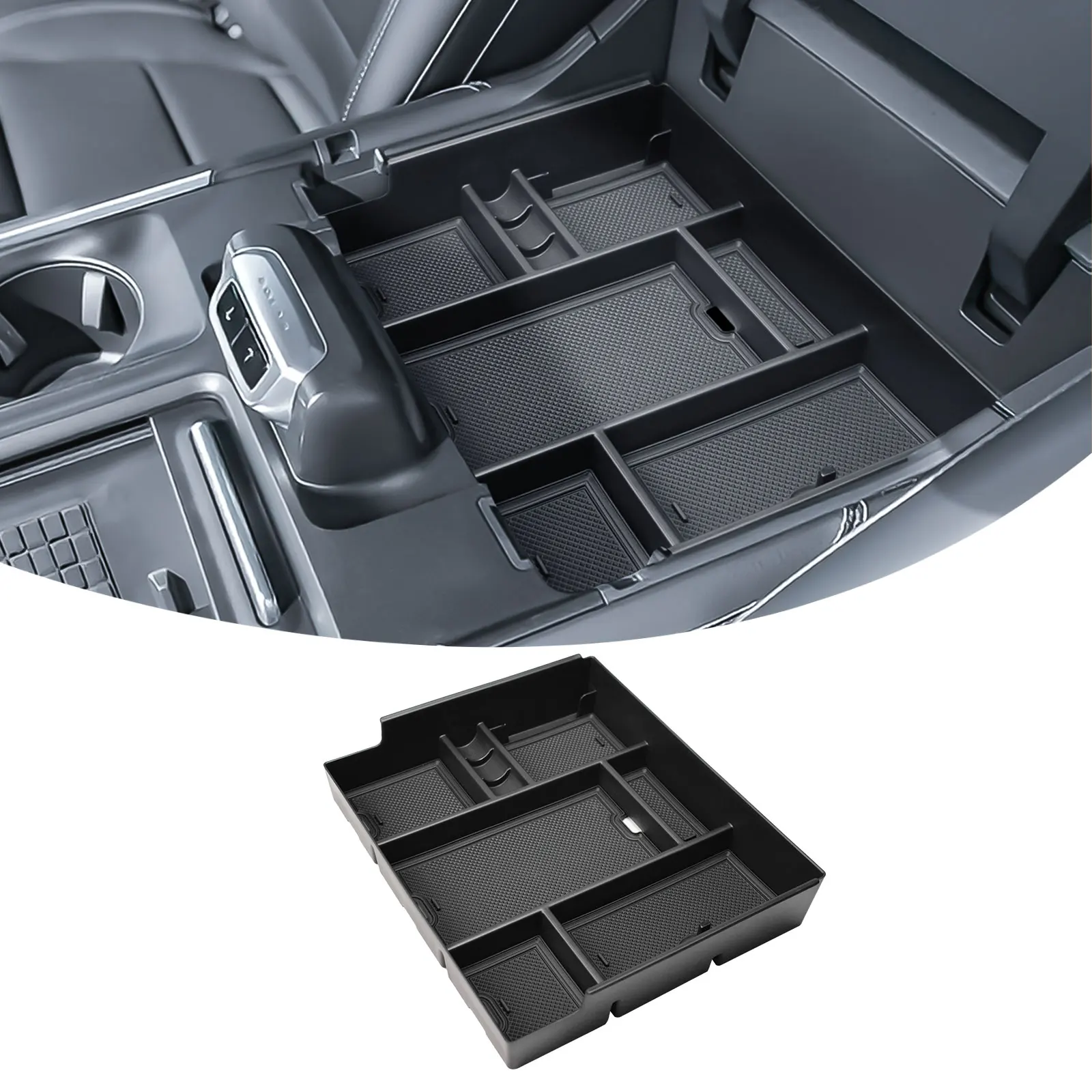 Center Console Organizer Tray for 2025 Ford Expedition Armrest Storage Box Interior Phone Coin Holder Car Storage Accessories
Center Console Organizer Tray for 2025 Ford Expedition Armrest Storage Box Interior Phone Coin Holder Car Storage Accessories