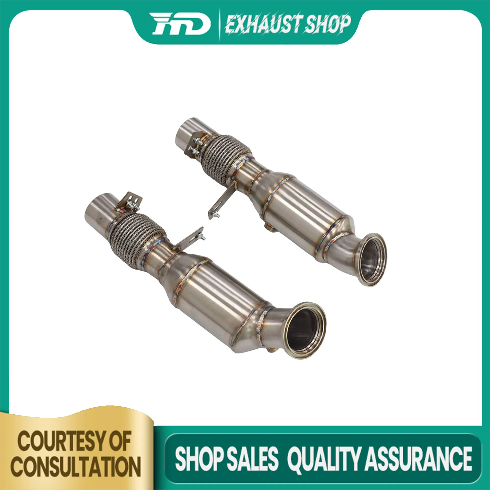 High Quality Downpipe For BMW M760i G11 G12 6.6T Stainless Steel Exhaust System High Flow Performance Discounted HMD
High Quality Downpipe For BMW M760i G11 G12 6.6T Stainless Steel Exhaust System High Flow Performance Discounted HMD