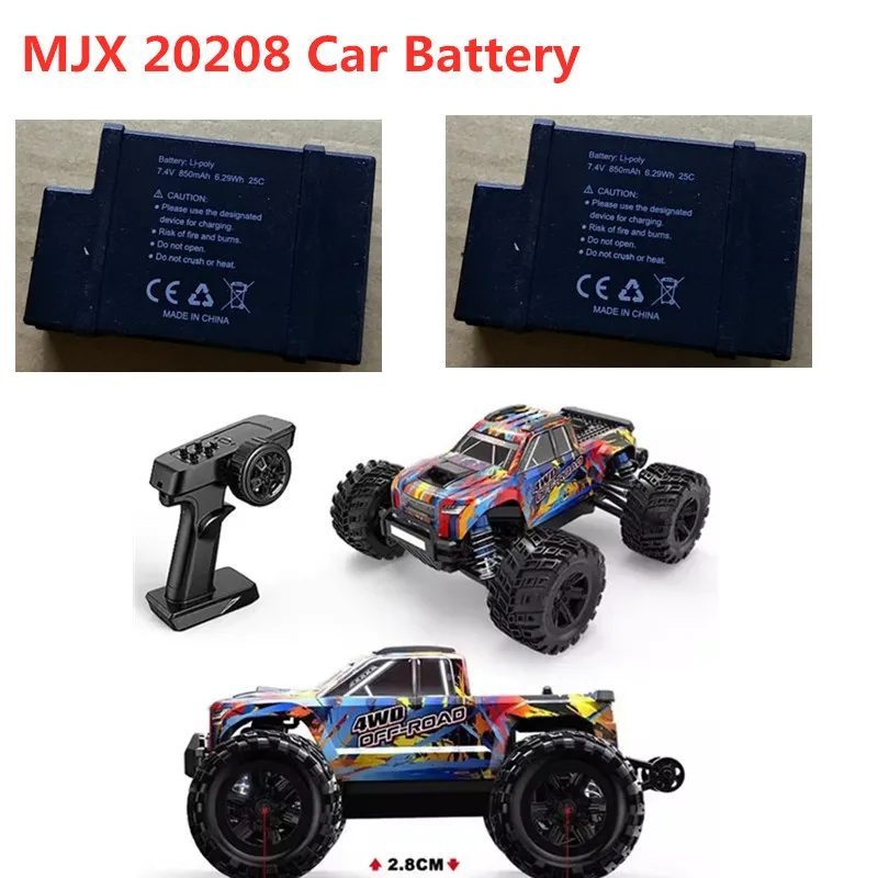 7.4V 850mah 25C Battery for MJX 20208 RC Car 20208 Mini Car Original Battery 20208 Remote Control Car spare parts 20208 Battery
7.4V 850mah 25C Battery for MJX 20208 RC Car 20208 Mini Car Original Battery 20208 Remote Control Car spare parts 20208 Battery