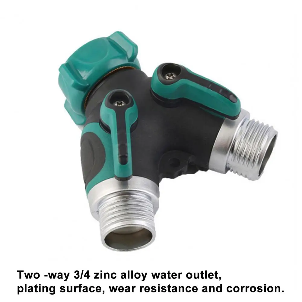 Hose Splitter Convenient Easy to Use Portable Y-shaped Hose Adapter Garden Supply
Hose Splitter Convenient Easy to Use Portable Y-shaped Hose Adapter Garden Supply