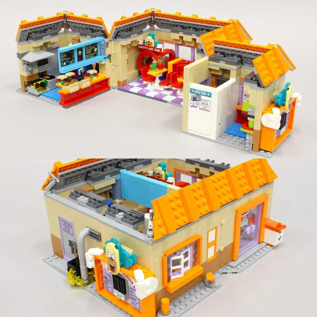 1635Pcs Icons 10352 Simp Krusty Burger Architectural Street View Model Kit Collectible Building blocks Set for Adults Gift Idea
1635Pcs Icons 10352 Simp Krusty Burger Architectural Street View Model Kit Collectible Building blocks Set for Adults Gift Idea