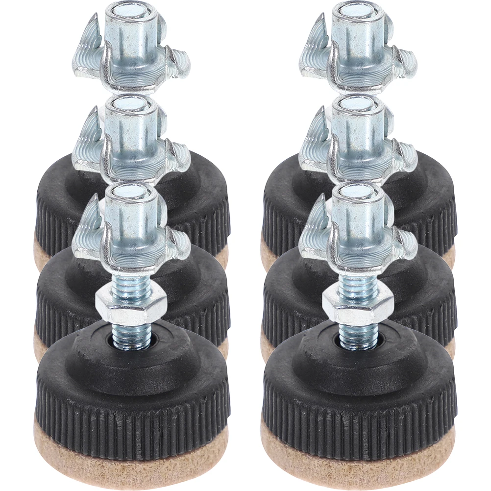 6 pcs Leveling Feet Table Levelers Adjustable Table Chair Legs 30mm Felt Screws Heavy Duty Non Slip Protect Floor
6 pcs Leveling Feet Table Levelers Adjustable Table Chair Legs 30mm Felt Screws Heavy Duty Non Slip Protect Floor