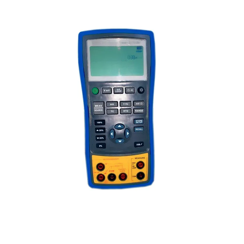 High Multifunction Process Calibrator Measure and Source MA, MV, Resistance Temperature Detectors (RTD)
High Multifunction Process Calibrator Measure and Source MA, MV, Resistance Temperature Detectors (RTD)