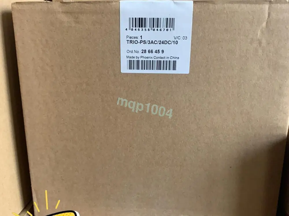 1PC PHOENIX CONTACT 2866459 Power Supply Unit - TRIO-PS/3AC/24DC/10 New in Box
1PC PHOENIX CONTACT 2866459 Power Supply Unit - TRIO-PS/3AC/24DC/10 New in Box