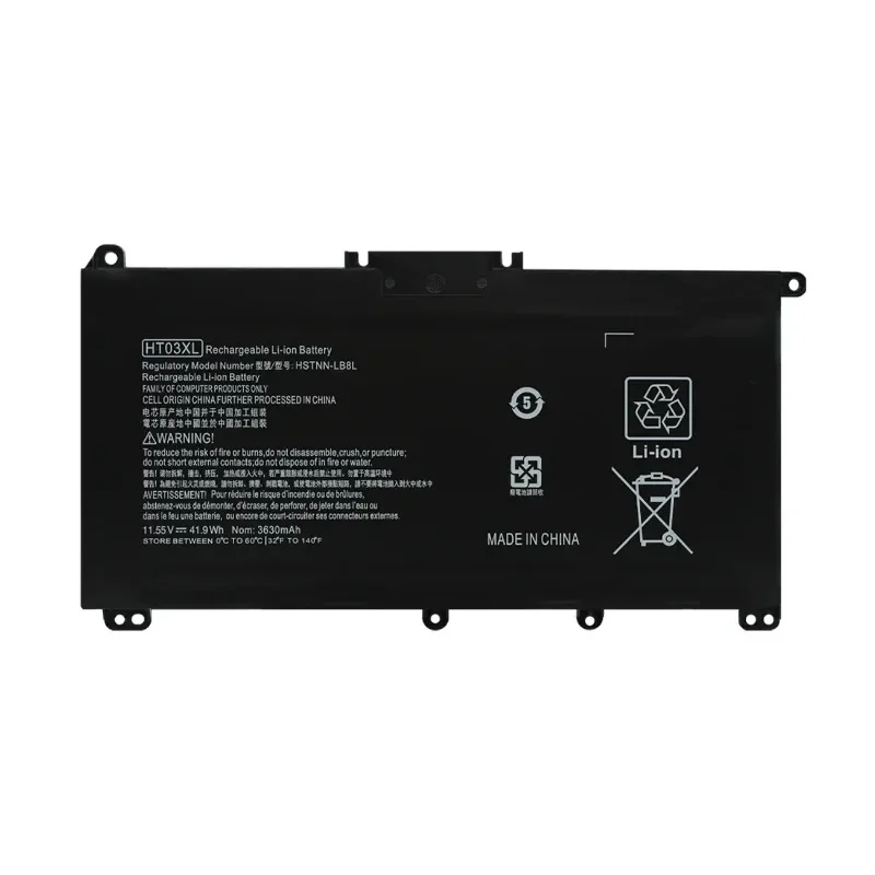 For HP HT03XL L11119-855 Laptop Battery For HP Pavilion 14-CE 14M-DH 15-CS 15-CU 15-DB 15-DW 15-DY 15-EF Series 240 245 G7
For HP HT03XL L11119-855 Laptop Battery For HP Pavilion 14-CE 14M-DH 15-CS 15-CU 15-DB 15-DW 15-DY 15-EF Series 240 245 G7